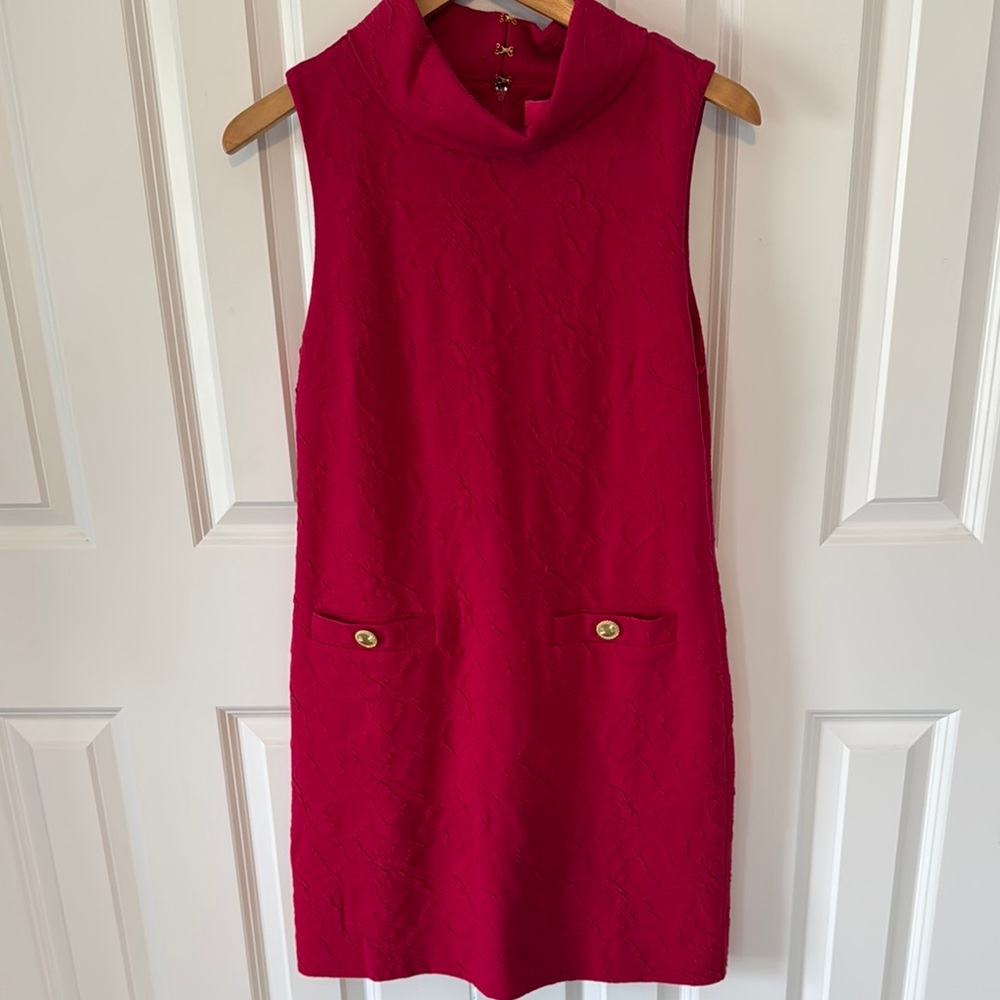 Elegant Lilly Pulitzer Pink Sleeveless Dress